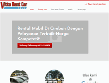 Tablet Screenshot of cirebonmobilrental.com